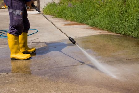Pressure Washing For Detailed Stain Removal